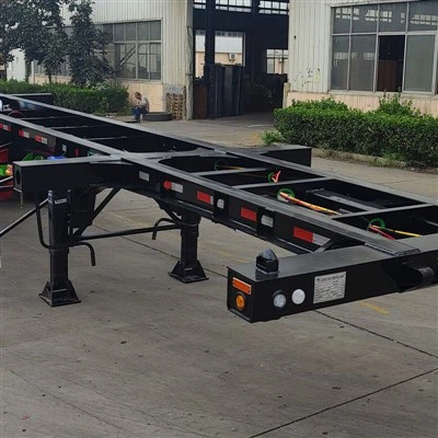 Remolque de contenedor de suspensión aérea de 40 pies