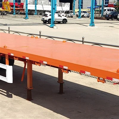 Remolque de plataforma de 40 pies